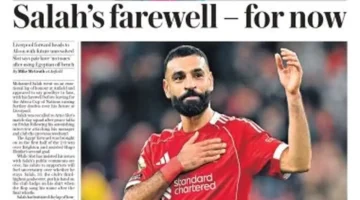 محمد صلاح يعزز مكانته في ليفربول بعد تألقه أمام برايتون وتثير صحف إنجلترا نقاش مستقبل اللاعب 1